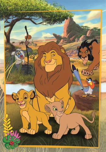 Clementoni Disney Az Oroszlánkirály Savannah Stories 60 db-os maxi puzzle