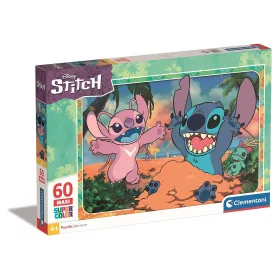  Clementoni Disney Lilo és Stitch, A csillagkutya Sand 60 db-os maxi puzzle