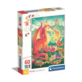Clementoni Sárkány Family 60 db-os puzzle 