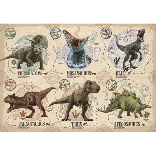 Clementoni Jurassic World Guide 104 db-os puzzle 