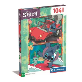   Clementoni Disney Lilo és Stitch, A csillagkutya Wild Adventure 104 db-os puzzle