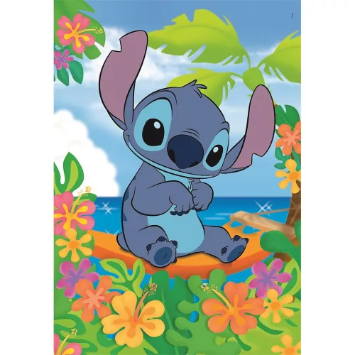 Clementoni Disney Lilo és Stitch, A csillagkutya Tropical 104 db-os puzzle