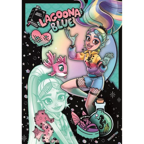 Clementoni Monster High Lagoona Blue 150 db-os puzzle
