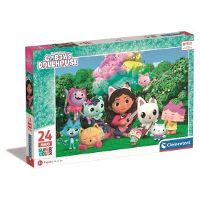 Clementoni Gabi babaháza Rainbow-Tree 24 db-os maxi puzzle