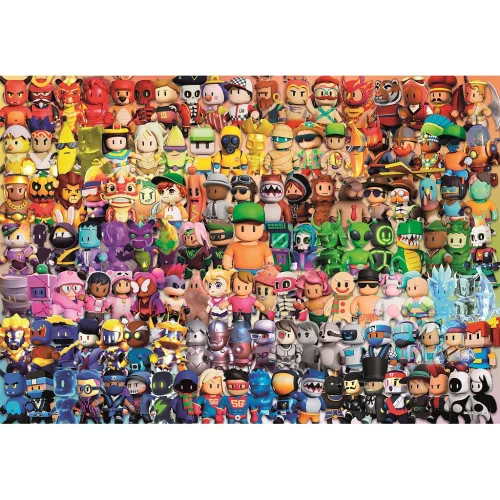 Clementoni Stumble Guys Every Character 180 db-os Impossible puzzle