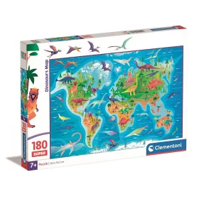 Clementoni Dinoszaurusz Map 180 db-os puzzle
