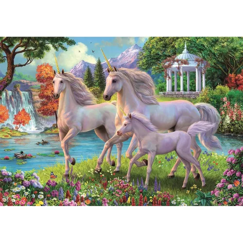 Clementoni Unikornis Waterfall 180 db-os puzzle