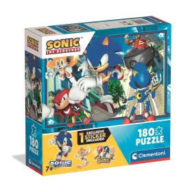   Clementoni Sonic a sündisznó Turbo Trouble 180 db-os puzzle