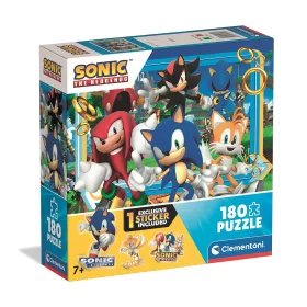 Clementoni Sonic a sündisznó 180 db-os puzzle
