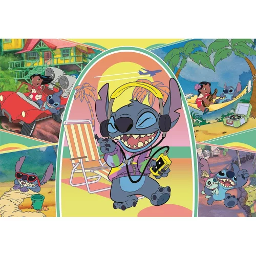 Clementoni Disney Lilo és Stitch, A csillagkutya Summer 180 db-os puzzle