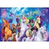Clementoni Unikornis Akadémia Rainbow Valley 180 db-os puzzle 