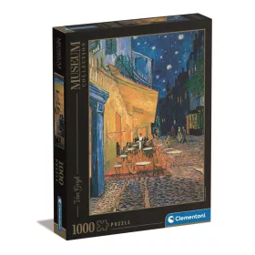   Clementoni Művészet A Kávézó terasza este Van Gogh 1000 db-os puzzle 