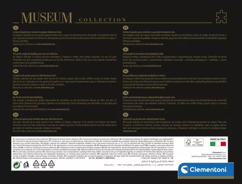 Művészet A Kávézó terasza este Van Gogh 1000 db-os puzzle Clementoni