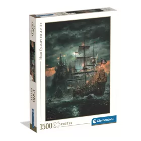 Clementoni Kalózhajó Haunted Seas 1500 db-os puzzle 