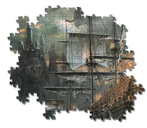 Clementoni Kalózhajó Haunted Seas 1500 db-os puzzle 