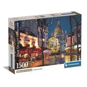 Clementoni Párizs Montmarte 1500 db-os Compact puzzle 