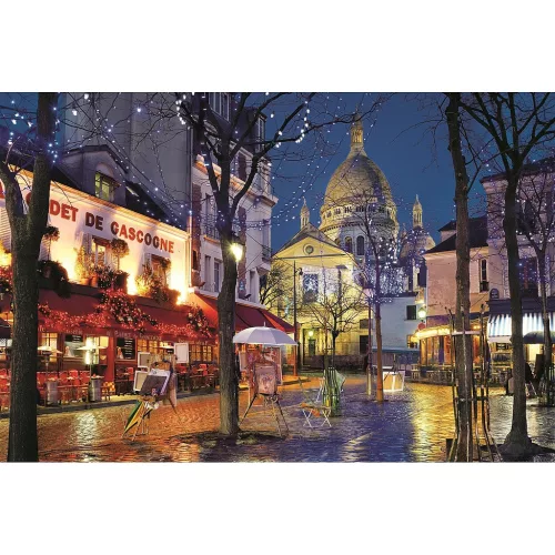 Clementoni Párizs Montmarte 1500 db-os Compact puzzle 