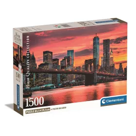 Clementoni New York East River 1500 db-os Compact puzzle 
