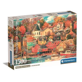 Clementoni Kikötő Good Times 1500 db-os Compact puzzle 