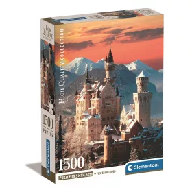   Clementoni Németország Neuschwantein 1500 db-os Compact puzzle
