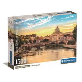 Clementoni Olaszország Rome 1500 db-os Compact puzzle
