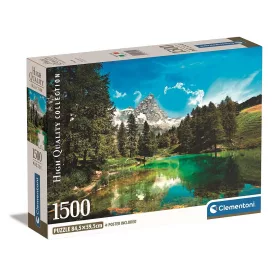Clementoni Új-Zéland Blue Lake 1500 db-os Compact puzzle