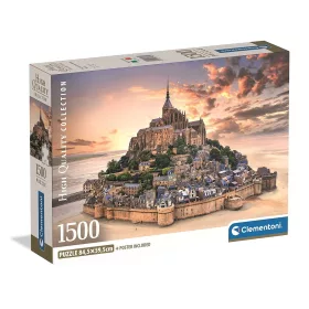   Clementoni Franciaország Mont-Saint Michel 1500 db-os puzzle