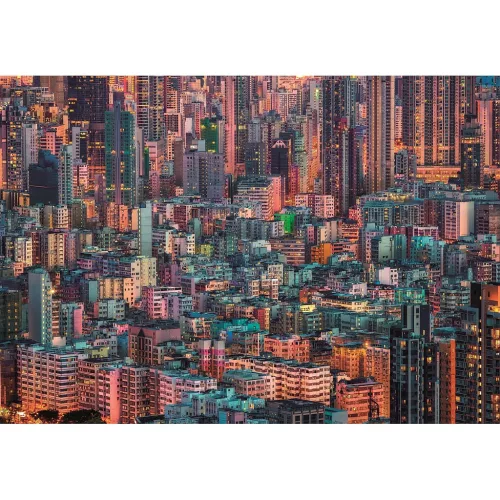 Clementoni Hong Kong Hive 1500 db-os Compact puzzle 
