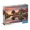 Clementoni Hollandia Zaanse Schans 1500 db-os Compact puzzle