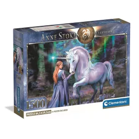   Clementoni Anne Stokes Bluebell Wood 1500 db-os Compact puzzle