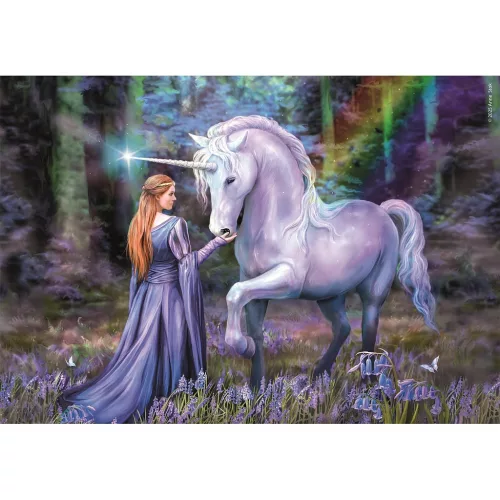 Clementoni Anne Stokes Bluebell Wood 1500 db-os Compact puzzle