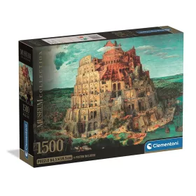Clementoni Művészet Babel Tower 1500 db-os Compact puzzle 