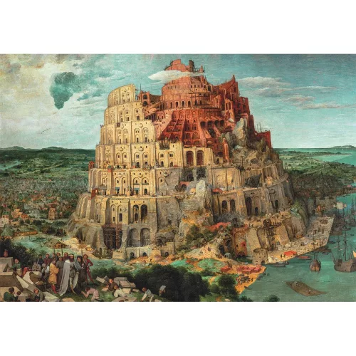 Clementoni Művészet Babel Tower 1500 db-os Compact puzzle 
