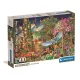 Clementoni Fantázia kert Woodland 1500 db-os Compact puzzle 