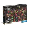 Clementoni Disney Gonoszok Cards 1500 db-os Compact puzzle