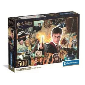 Clementoni Harry Potter Scrapbook 1500 db-os Compact puzzle