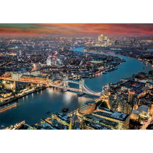 Clementoni London Aerial View 2000 db-os puzzle 