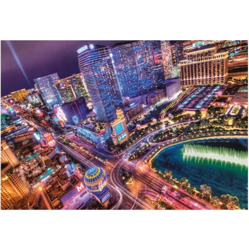 Clementoni Las Vegas Night 2000 db-os puzzle