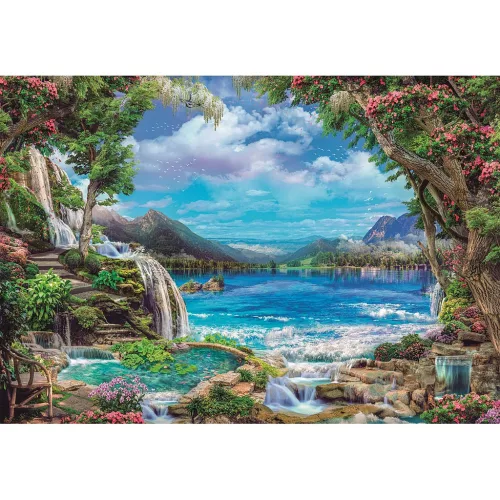 Clementoni Földi paradicsom Magic 2000 db-os puzzle 