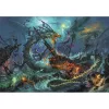 Clementoni Fantázia világ Underwater Battle 3000 db-os puzzle 