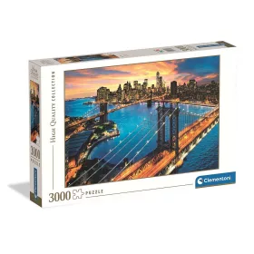 Clementoni New York Bridges 3000 db-os puzzle