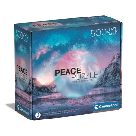 Clementoni Hegyvidék Light Blue 500 db-os Peace puzzle