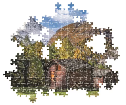 Clementoni Alpesi táj Matterhorn 500 db-os puzzle 