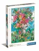 Clementoni Virágzó gondolatok Head in Jungle 500 db-os puzzle 