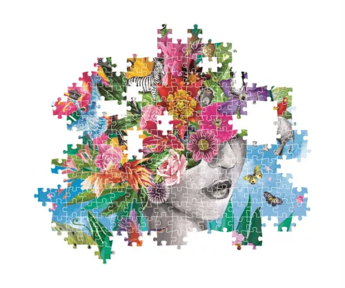 Clementoni Virágzó gondolatok Head in Jungle 500 db-os puzzle 