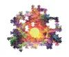 Clementoni Színes dzsungel Psychedelic 500 db-os Compact puzzle