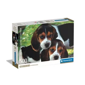 Clementoni Kutyás Beagles Close Together 500 db-os puzzle