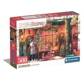 Clementoni Karácsonyi Old Toy Shop 500 db-os puzzle