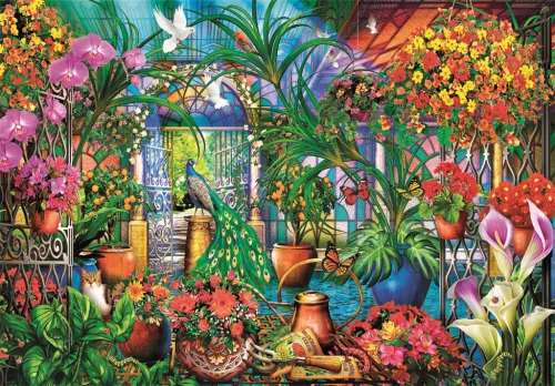 Clementoni Üvegház Caretakers 500 db-os puzzle 