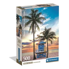 Clementoni Florida Miami Beach 500 db-os Compact puzzle